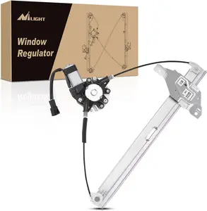 Nilight Power Window Regulator/Motor Compatible with 2006 2007 2008 2009 2010 2011 2012 2013 Chevrolet Impala/Impala Limited 2014 2015 2016 Front Driver Side 748-172, Copper Wire, Plug Play, Copperwire