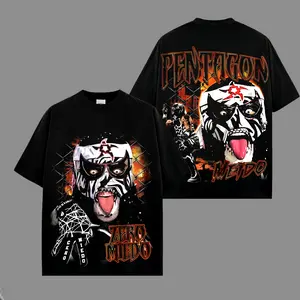 Vintage Penta El Zero Miedo WWE Legend Premium Wrestling T Shirt 100% Cotton T-Shirt Cero Miedo, Team Luchabrother Shirt, WWE Fans Shirt, WWE Event Outfit