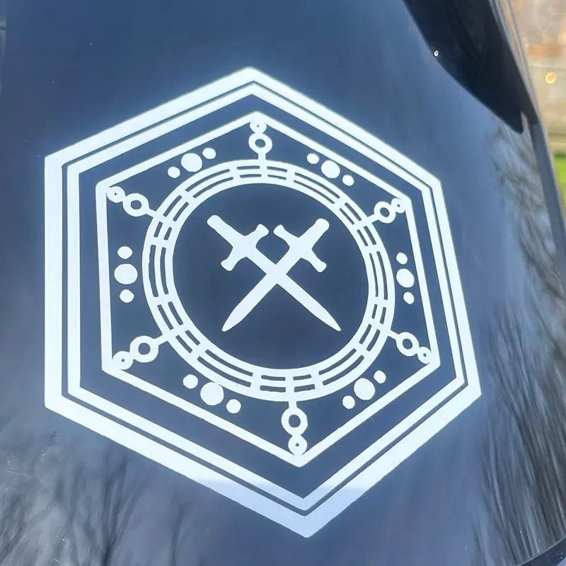 House car decal House car decal