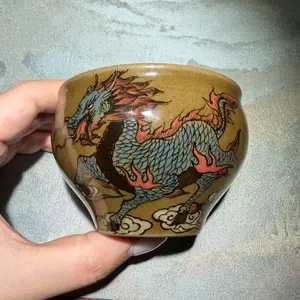 “Auspicious Unicorn Bringing Good Fortune” Jian Zhan