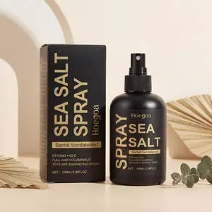 Hoegoa Sea Salt Hair Styling Spray 100ML, High Volume Curl Texture, Soothes Scalp Irritation, Provides Pleasant Fragrance, Resists Water Damage, Ideal for Daily Use, Perfect for Various Occasions: Per-Work & Per-Deat prep, Scent