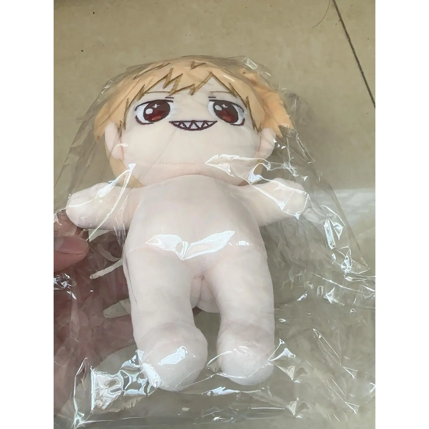 Anime Attribute Bakugou Katsuki Cute Boy Plush Doll Cotton Stuffed Nude Body Dress Up Clothes Plushies Toys Figures 20cm