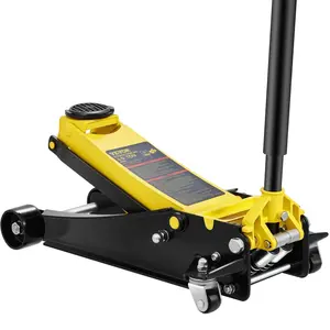 VEVOR Low Profile Floor Jack 4 Ton Heavy Duty Steel Dual Piston Rapid Pump Portable Car Wheel VEVOR Super Brand Day