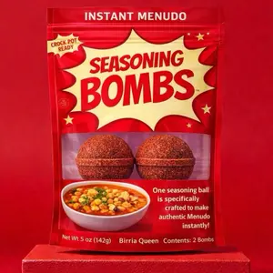 Menudo Bombs Seasoning Bombs Crock Pot Ready 5 oz 2 Bombs Instant Menudo