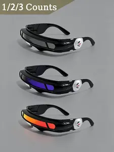 1/2/3 Counts Cyclops Sports Sunglasses, Fashionable Polarized Sunglasses, Fashion Accessories for Men & Women, Sports Eyewear
