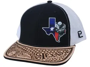 Texas Pipeliner - Leather Bill Richardson Hat