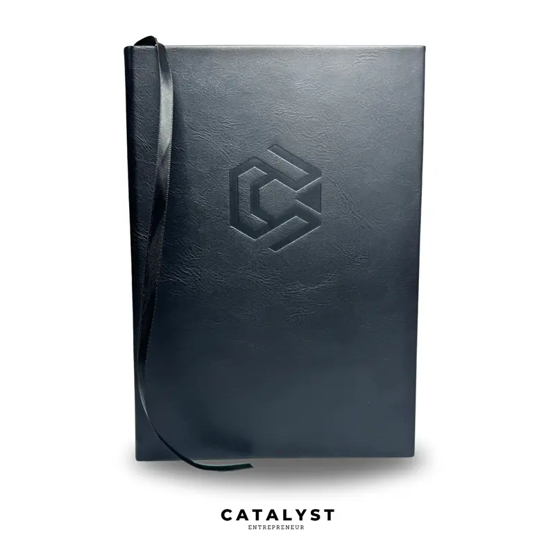 Catalyst Entrepreneur Journal & Planner, Habit Tracker, Personal/Business/Growth/Consistency Journal, Mental Clarity Road to Success