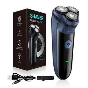 Electric Shaver, Rechargeable Electric Razor, Beard Trimmer for Men, Great Gifts for Father, Husband, Boyfriend on Birthday, Rechargeable Shaver Machine