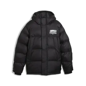 PUMA Mens X Lost Management Cities Pertex Primaloft Puffer Jacket Athletic Outerwear Casual - Black