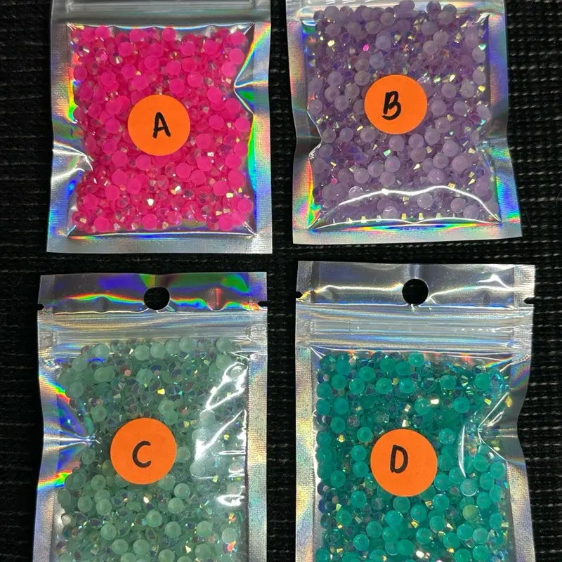 5MM Jelly Resin AB Rhinestones