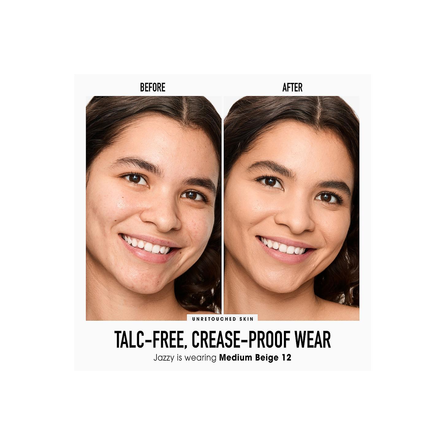 bareMinerals Original Pressed Powder Foundation Mineral SPF 15 in Medium Beige 12 bareMinerals Original Pressed Powder Foundation Mineral SPF 15 in Medium Beige 12