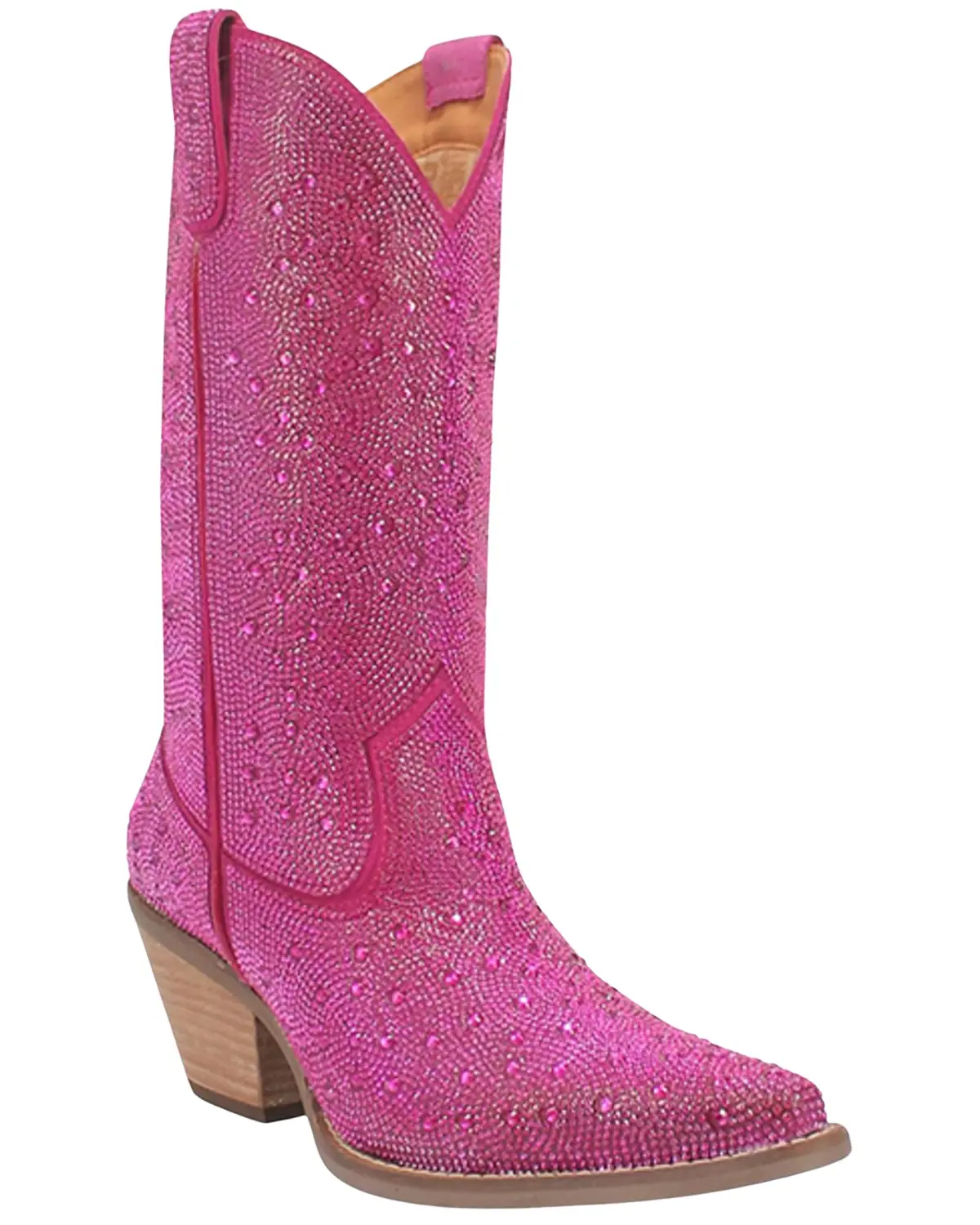 Dingo Women's Women'S Silver Dollar Western Boot Snip Toe - Di570-Fuchsia