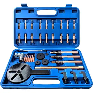 36 in1 Bearing Puller Separator Kit, Inner Bearing Puller Set, Blind Hole Bearing Puller Bearing Removal Tool with Spanner and Socket for Repair Motorbikes Car and Other Machinery.