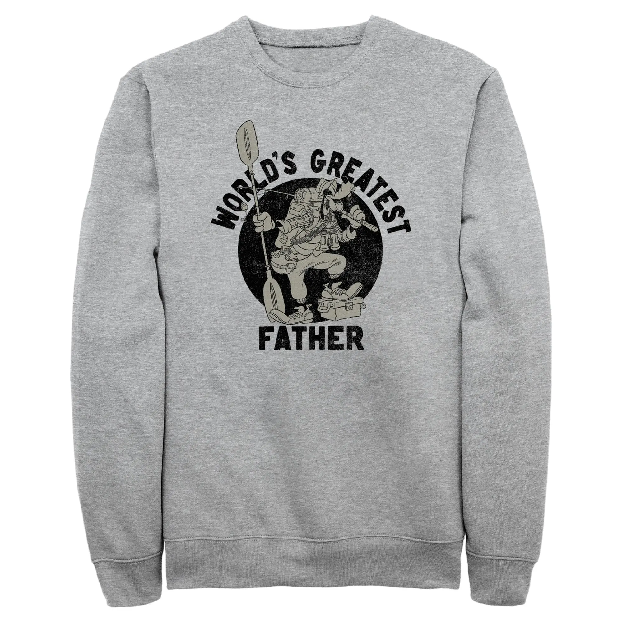 Men's Mickey & Friends Goofy World's Greatest Father Sweatshirt