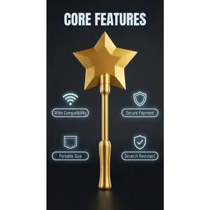 Credit Card Holder Magic Wand, Contactless Payment, 3D Printed Touch Payment Trick, Non-Contact Payment Magic Wand