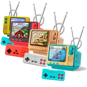 Retro Game Console with 308 Classic Games, Mini Handheld Portable Compact TV-Style, Perfect for Nostalgia Lovers, Includes Classic Three-Color Controllers