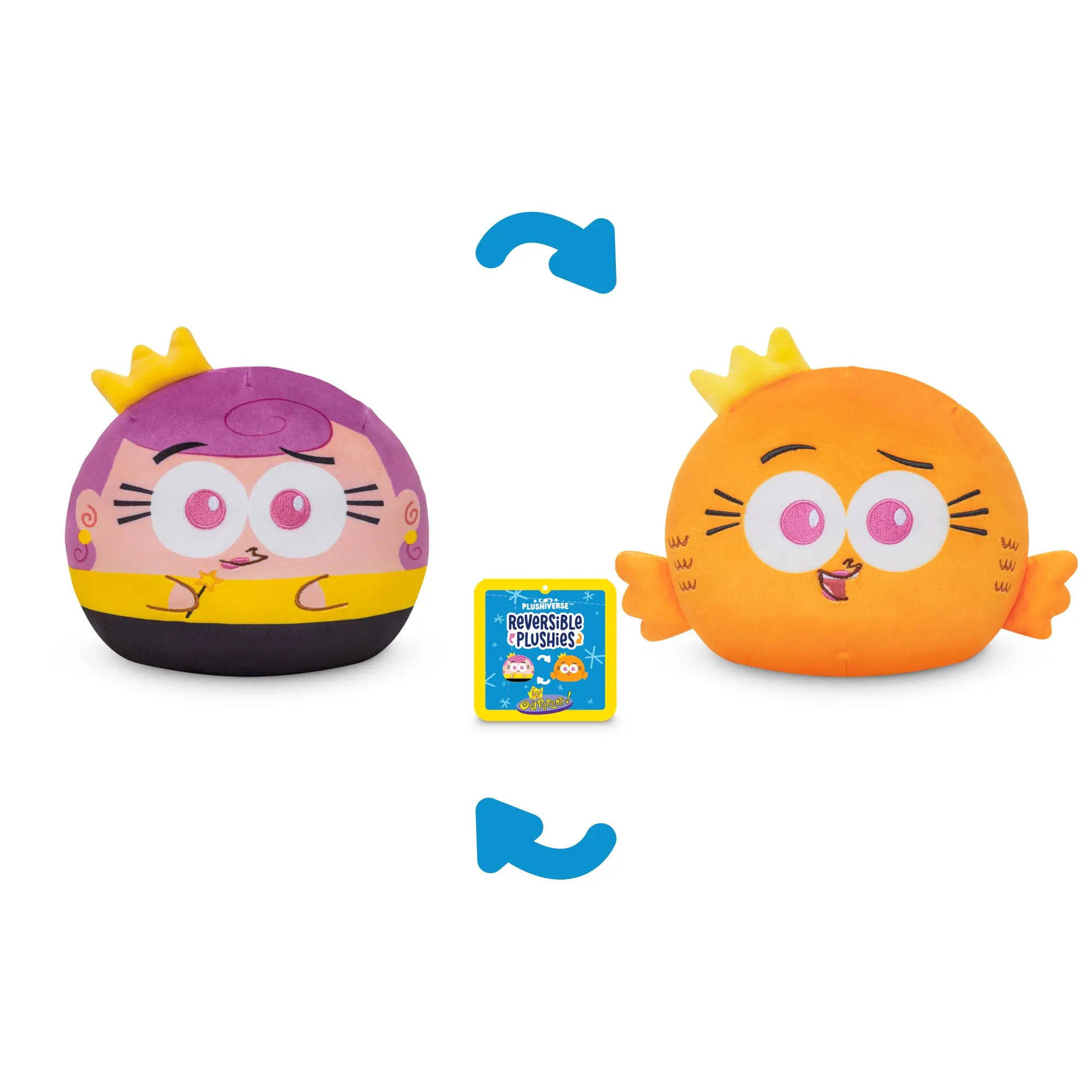 Wanda Goldfish 6" Reversible Plushie