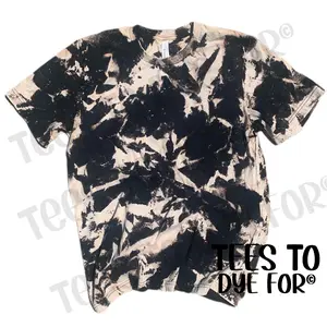 Heather Black Scrunched T-Shirt