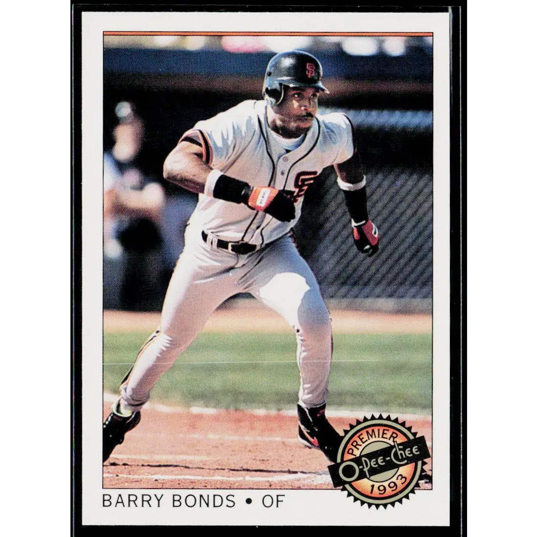 Barry Bonds 1993 O-Pee-Chee Premier #1 San Francisco Giants