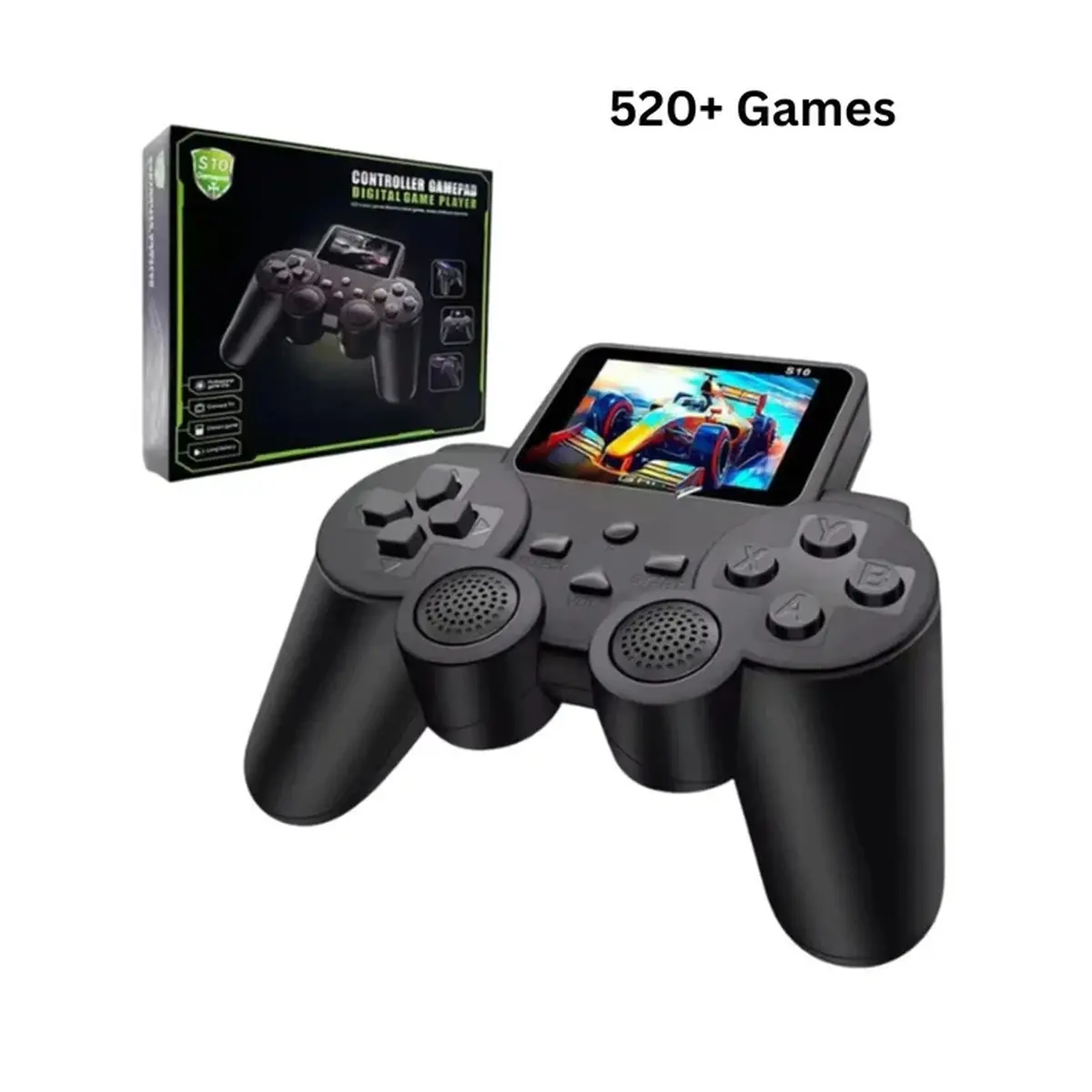 S10 Retro Handheld Game Console (2026 Version) | 520+ Classic Video Games