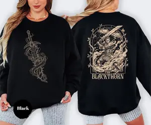 The Blackthorn Dalinar Kholin Fantasy Sweatshirt, Stormlight Archive Cozy Unisex Pullover for Fantasy Readers, Epic Novel Fans &
