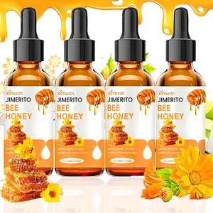 60/120mL Jimerito Honey Eye Drops Refreshing Moisturizing Soothing for Dry Astringent Eyes Natural Ingredients Fast Acting Daily Use