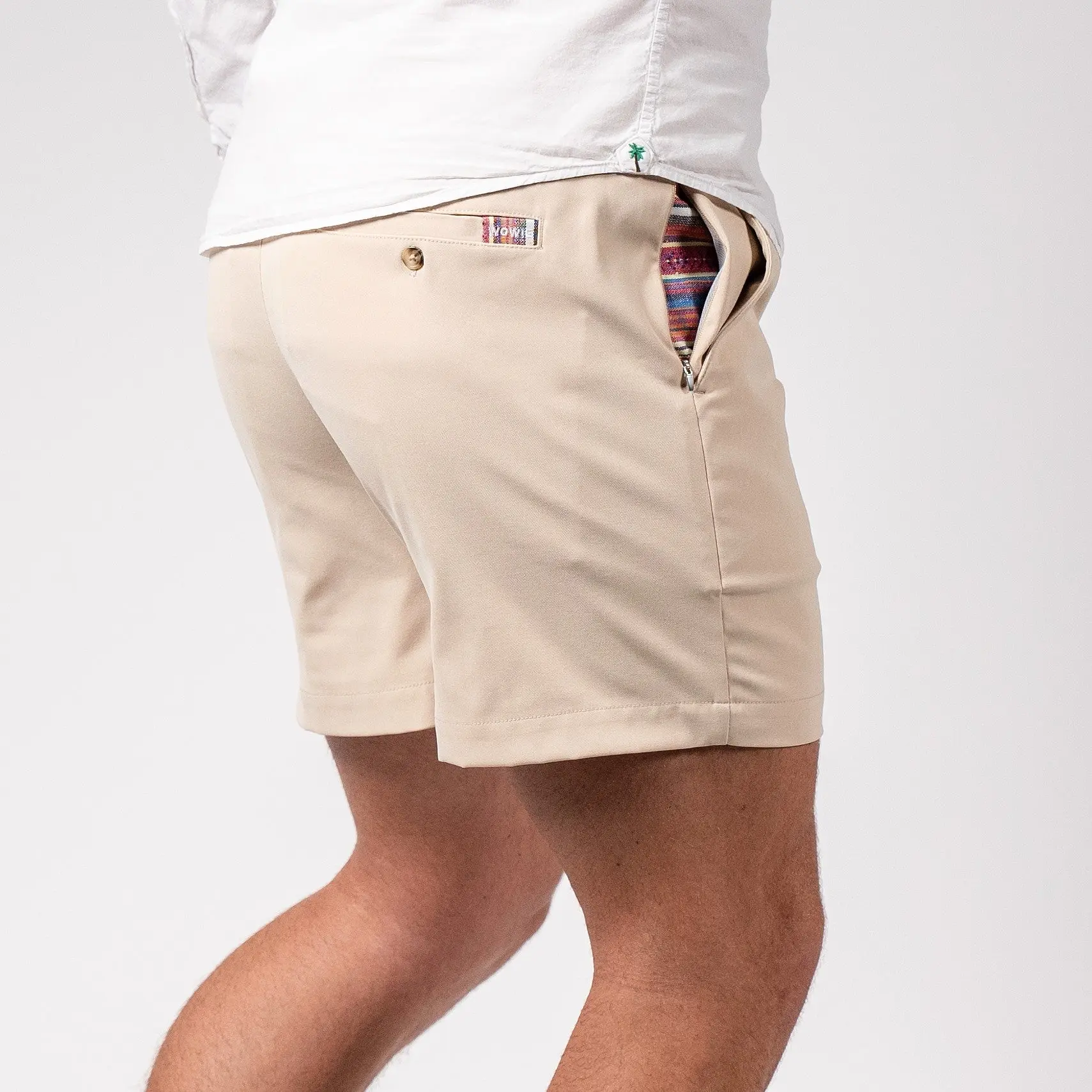 Daily Short (Casual Stretch) - Ivory