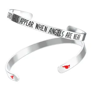 Red Cardinal Bracelet - “Cardinals Appear When Angels Are Near”