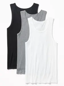 Old Navy Men's Go-Dry Rib-Knit Tank Tops 3-Pack