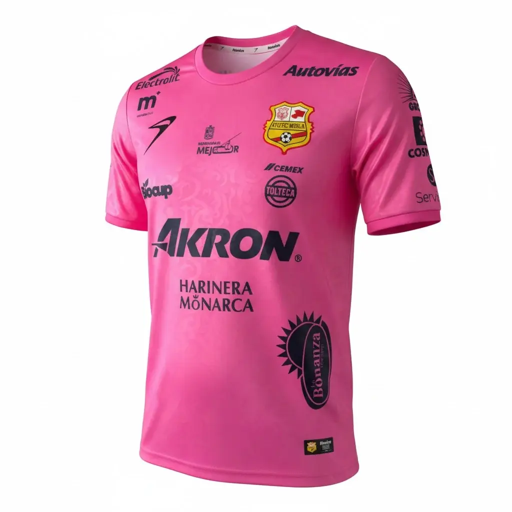 Full Print Logo - Unisex Atletico Morelia2026 Goalkeeper Pink
