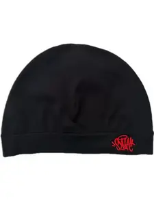 Embroidered Streetwear Skull Hat, Beanie Fitted Hat, Retro Knit Y2K Style, Multicolor Dopamine Aesthetic, Perfect for Hip-Hop Fashion Enthusiasts