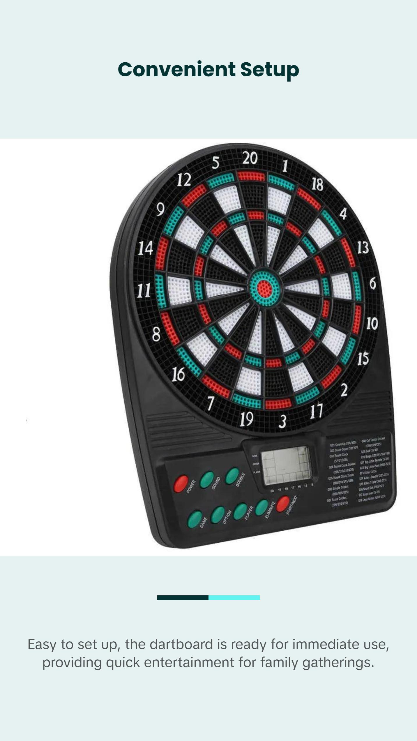 Soft Dart Board (Automatic Scoring)