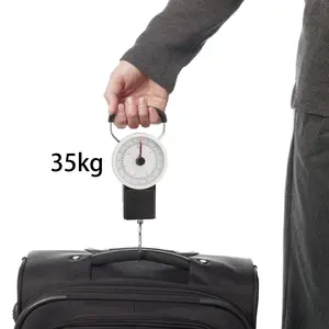 1pc，Portable Fishing Scale with 1 Meter Ruler, Handheld 35kg Capacity, Outdoor Fishing Measuring Tool, Ideal for Anglers