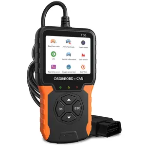 Car OBD2 Scanner Check Engine Code Reader with Reset, Car OBDII/EOBD Diagnostic Scan Tool, EVAP/O2 Sensor Test, I/M Readiness/Live Data CAN Diagnostic Scan Tool, OBD Scanner, Automotive, Car, Vehicle, Bidirectional Scan Tool with OBD Port