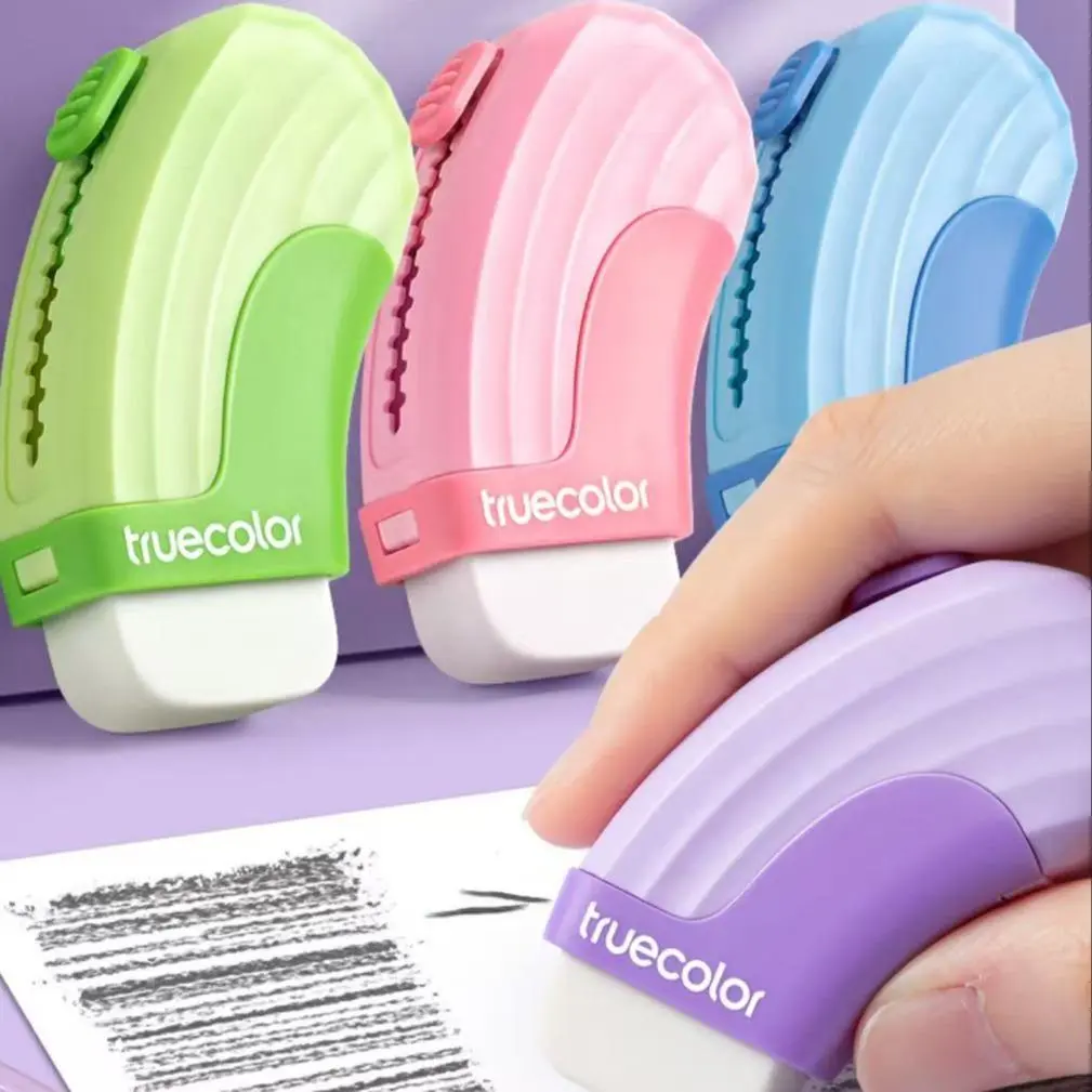 Student Eraser No Trace, Non-Smear Super Clean, Write Lines Easily, Children Safe, Non-Toxic, Ideal for School Use, Durable Writing Surface Protection, Stationery Office Supplies