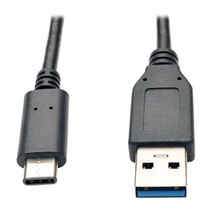 Eaton Tripp Lite series USB-C to USB-A Cable (M/M), USB 3.2 Gen 2 (10 Gbps), Thunderbolt 3 Compatible, 3 ft. (0.91 m)