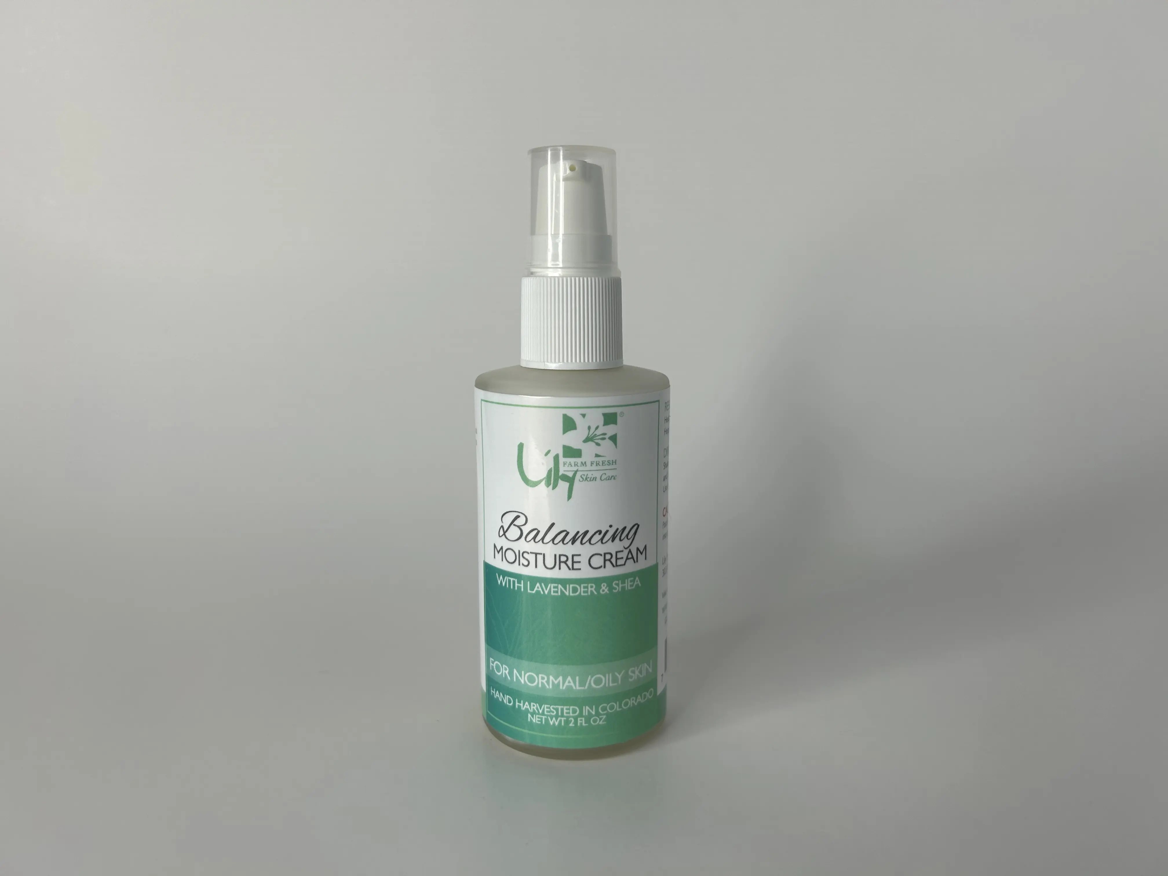 Lily Farm Fresh Skin Care Balancing Moisture Cream 2oz Moisturizing Organic