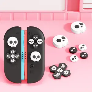 Game Console Rocker Cap, Soft Silicone Game Controller Rocker Cap, Console Accessories for Switch 2nd Generation, Halloween
