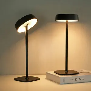 Modern Touch Control Table Lamp, Portable Rechargeable Desktop Light, Ambient Dimmable LED Decorative Night Light, LED Desk Touch Table Bedside Lamp for Home Living Room Bedroom Decor, Lights Bedroom, Ambient Dimmable LED,bedroom lighting