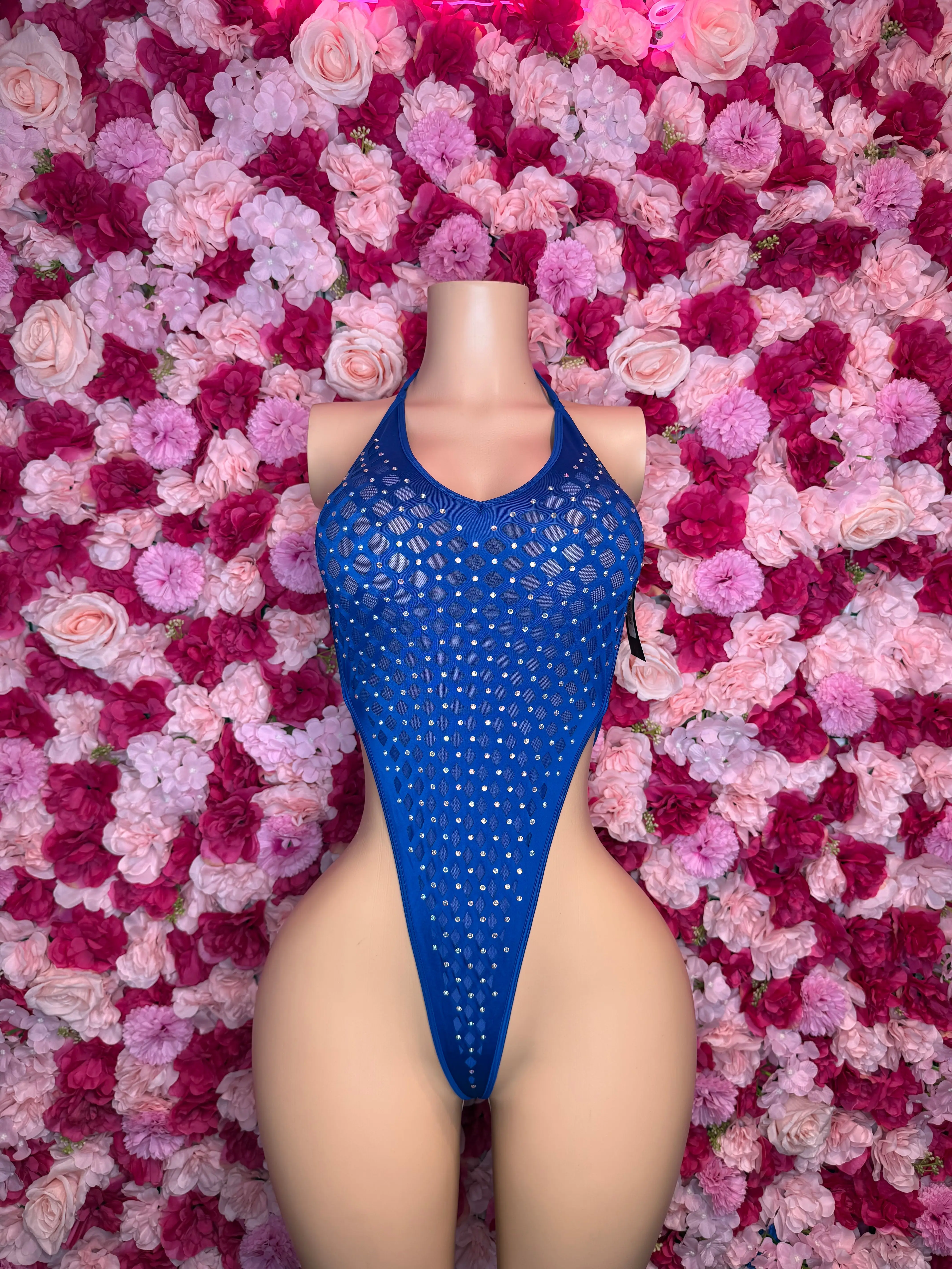 Icy Rhinestone Bodysuit
