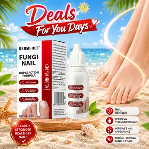 [BUY 1 GET 1 FREE] DERMFREE 0.5oz Triple Action Toenail Care Liquid – Gentle Daily Care for Discolored, Brittle & Uneven-Toenails#DealsForYouDays