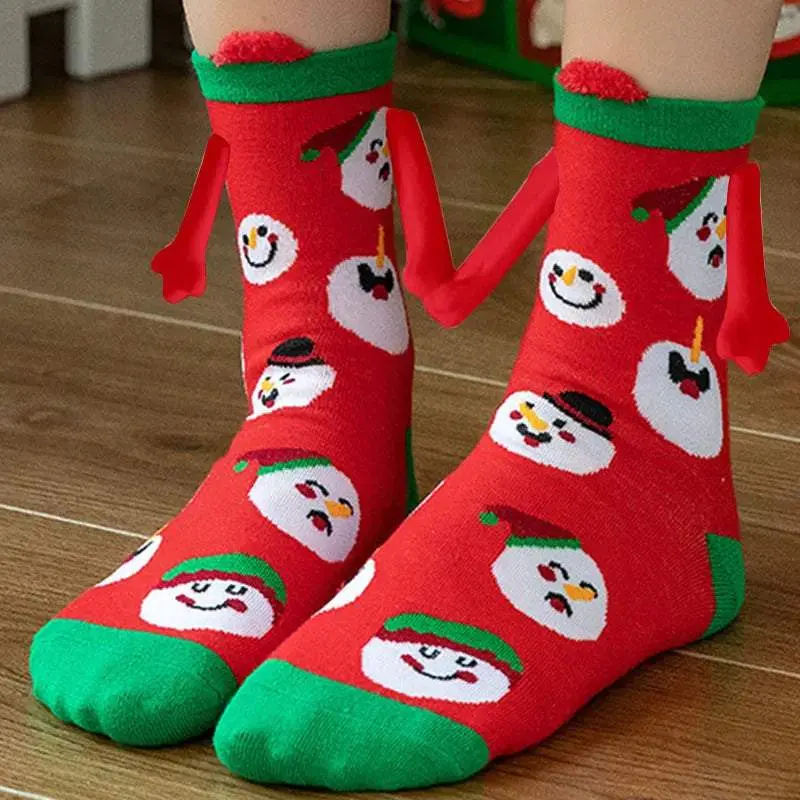 Christmas Magnetic Hand Socks