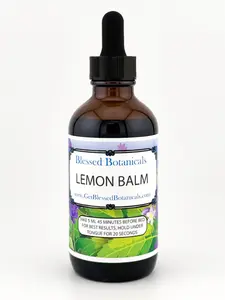 Organic Lemon Balm Extract – Botanical Herbal Supplement