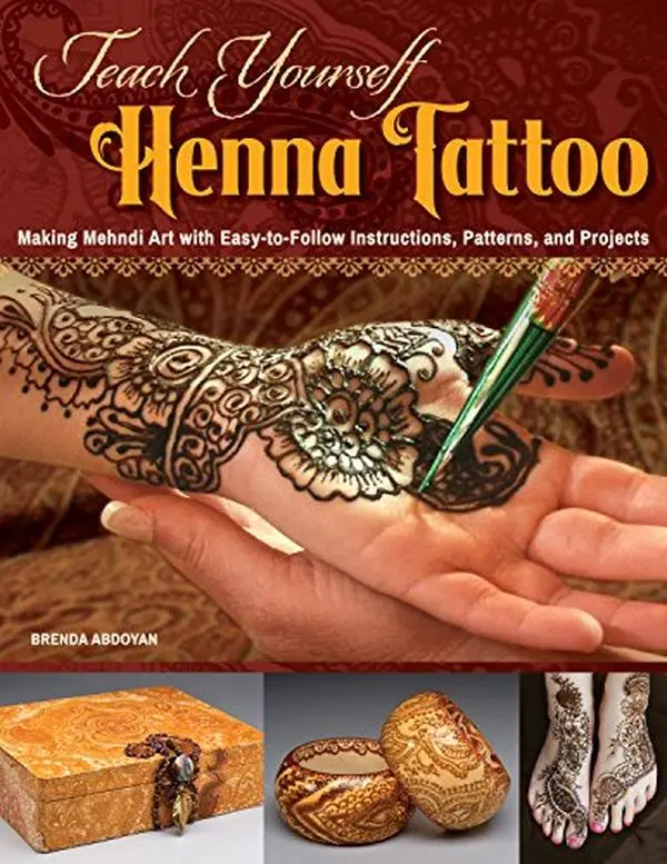 USED Book - Teach Yourself Henna Tattoo: Making Mehndi Art with Easy-To-Follow Instructions, Patterns, and Projects by Abdoyan, Brenda (Paperback) - english