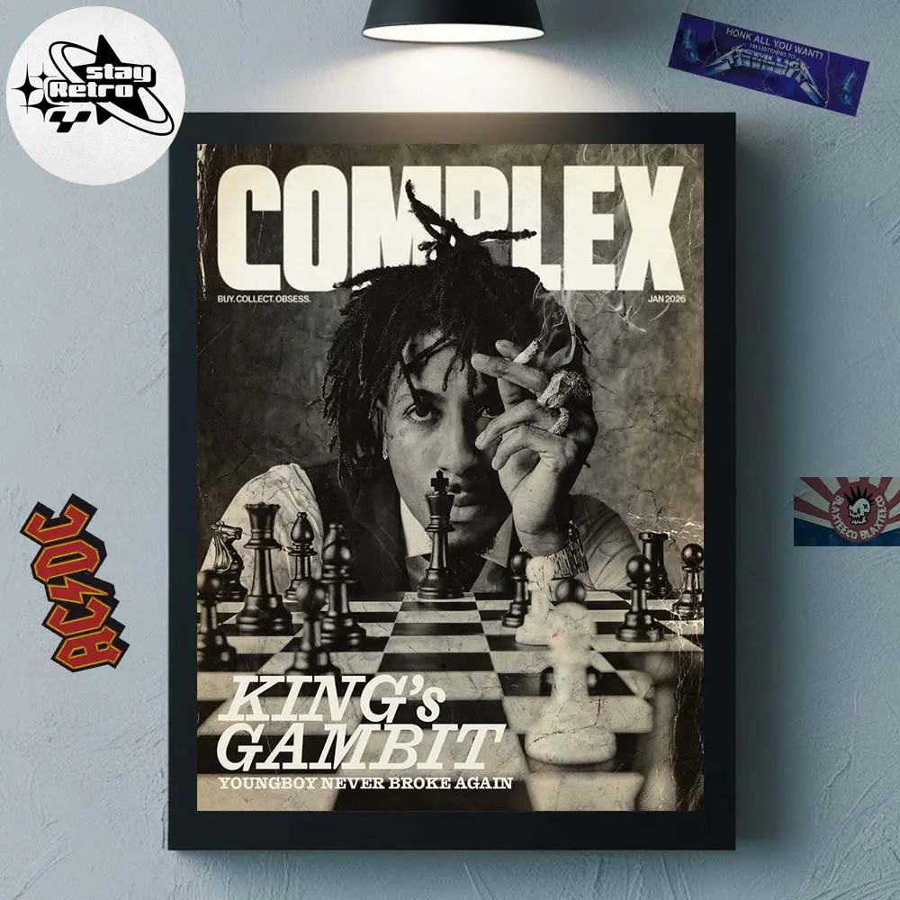 [No Frame] Basketball Youngboy On The Cover Of Complex Poster