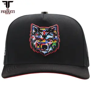 FERRETI HATS PREMIUM FT197 El Lobo Baseball Cap For Men