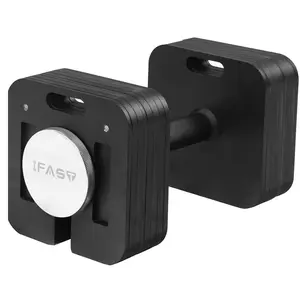 Adjustable Dumbbell 80LB 9 in 1 Quick Lock Free Weights Multiweight Options Heavy Duty Home Gym Fitness Equipment