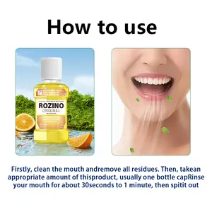 ROZINO Original Flavor Mouthwash 100ml for Cleaning & Fresh Breath Oral Care - Effective Daily Use for Oral Hygiene