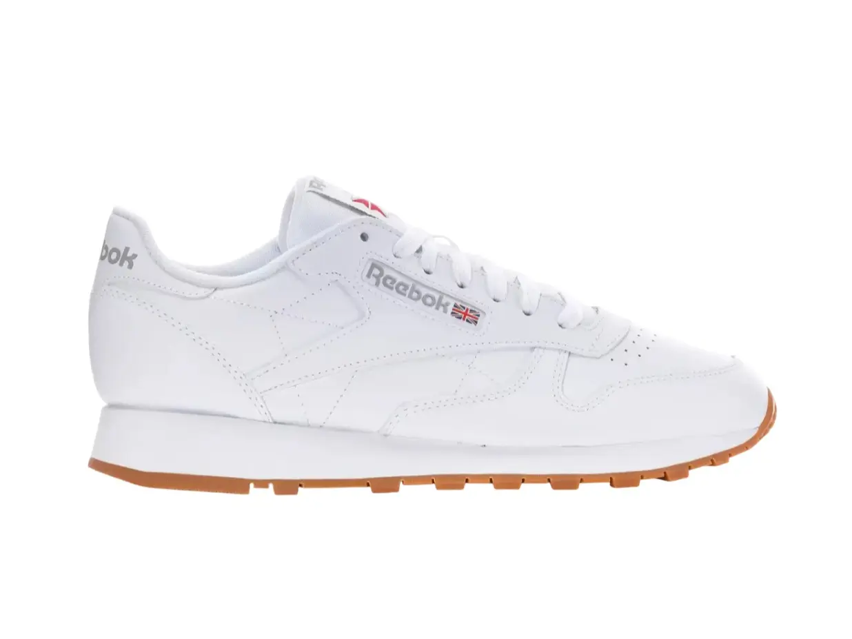 Reebok Classic Leather Low White Grey Gum Mens 1000084910 GY0952