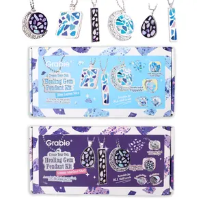 Grabie Create Your Own Healing Gem Pendant Kit, Tiktokshopstockup, Tiktokshopmothersday
